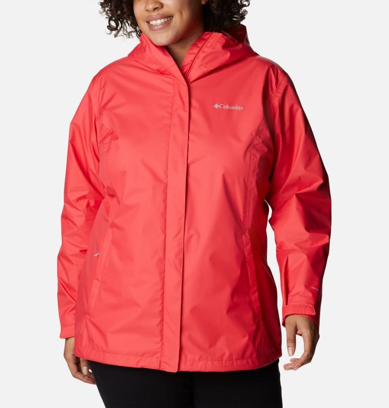 Columbia Arcadia II Jakke Dame Rød | Plus Size 57326E